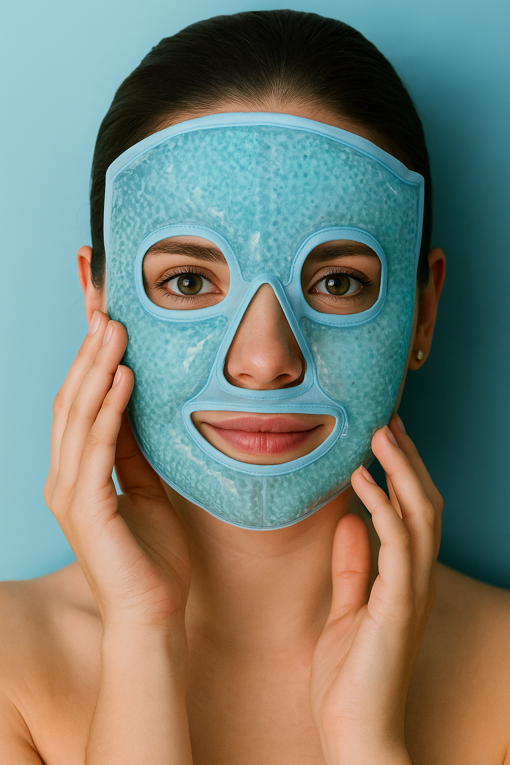 Masque froid pour l'acné